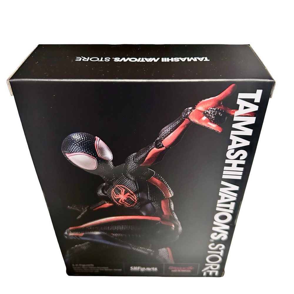 SH Figuarts Miles Morales Spider-Verse Tamashii Nations Store Exclusive NIB